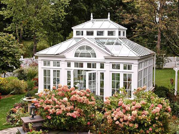 Classical White Victorian Greenhouse Ysgh 186